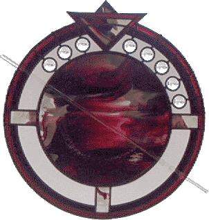 Red Nautical Shield